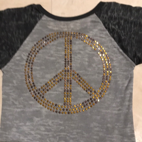 SAINTS LOUNGE RESURRECTED Tops - RESURRECTED STUDDED TEE.    NWT